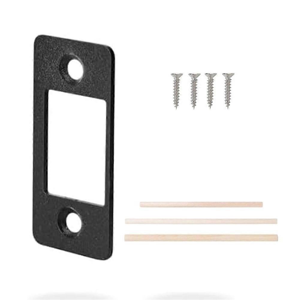 Large Hole Strike Plate Fix Deadbolt Misalignment Deadbolt Restorer Strike Plate