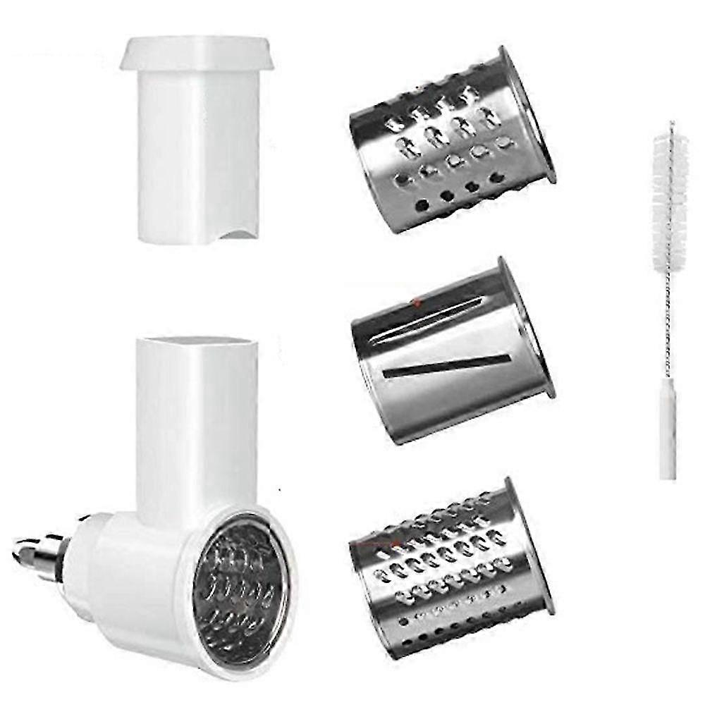 Cheese Slicer Shredder Attachment for Kitchenaid Stand Mixer,Replace Kitchenaid Shredder AccessorieWhite SZRH