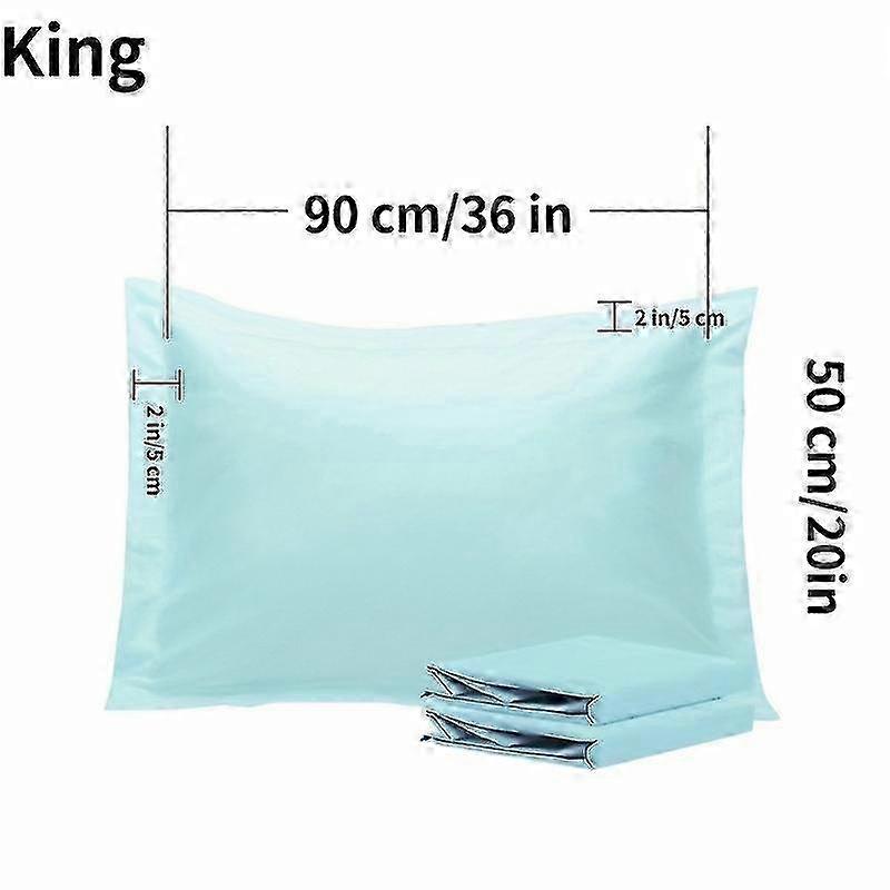 2pcs Brushed Microfiber Colorful Pillowcase, Super Soft And Cozy Pillow Cover, Wrinkle Fade, With Envelope Closure Pillow Cases