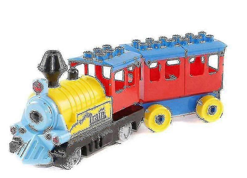 Battery Operated Duplo Blocks Train Building Bricks Educational Toy