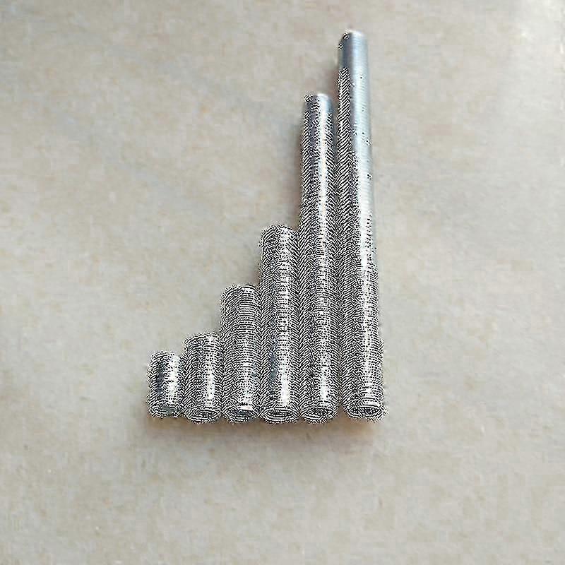 Zinc Alloy 100mm M8 Threaded Tube for Engineering Applications