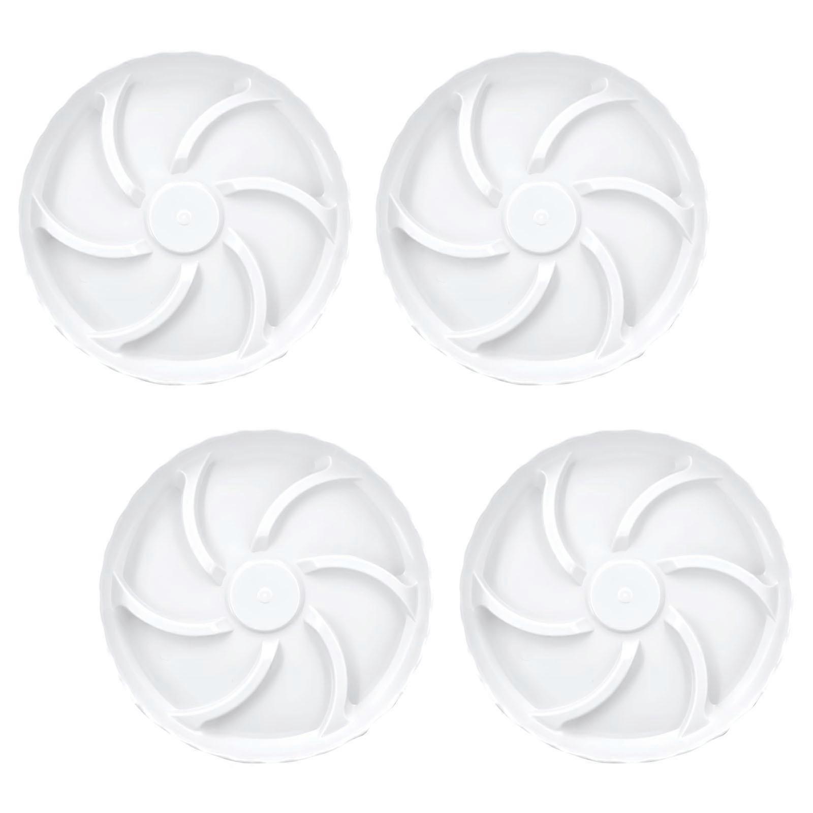 Slimming Profile Plastic Gardening Tray Designed With Rippled Edges For Improved Air Circulation And Drainage  White