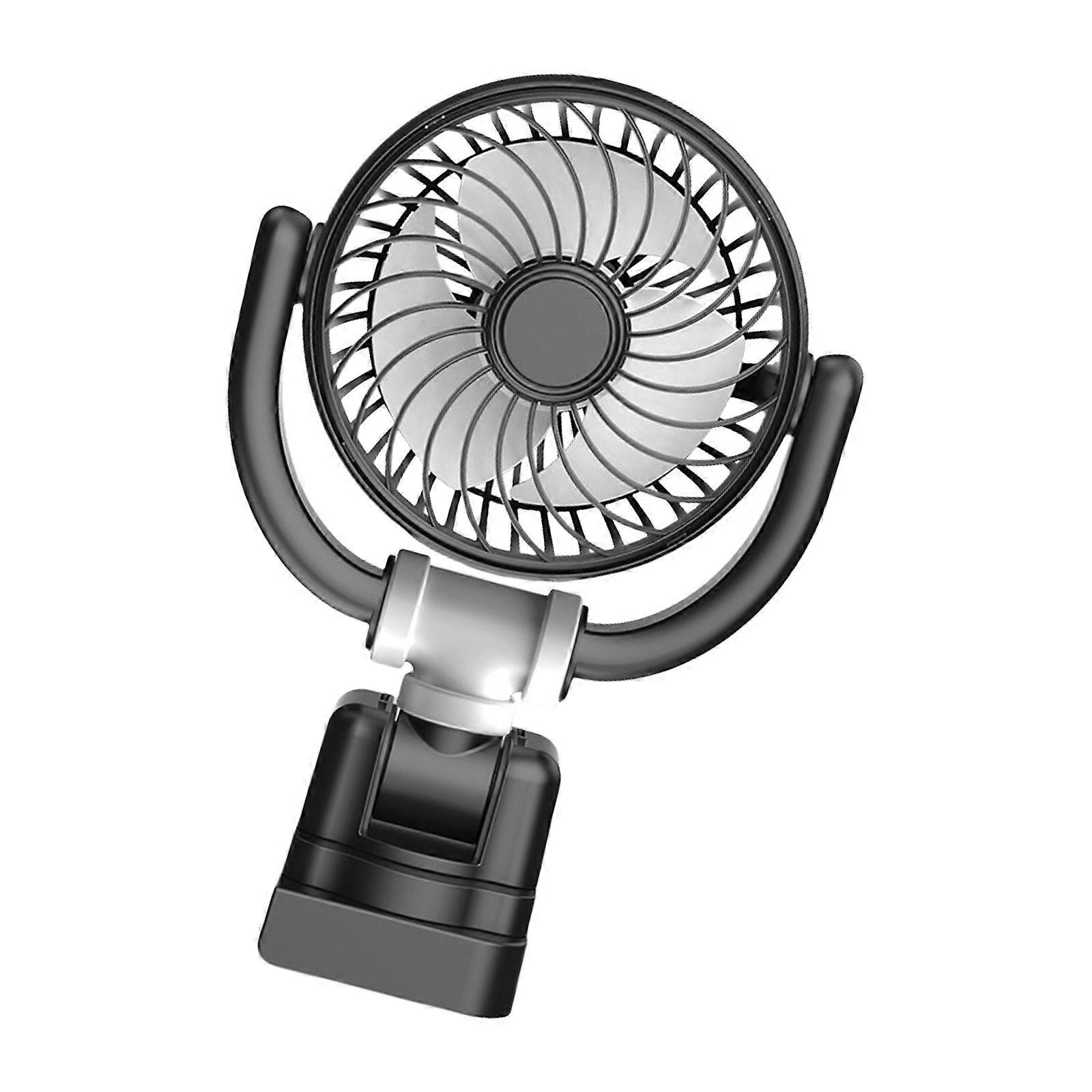 Portable Fan For Car Adjustable Car Central Control Screen Fan Low Noise Auto Accessories Air Circulation for Vehicle Multicolor