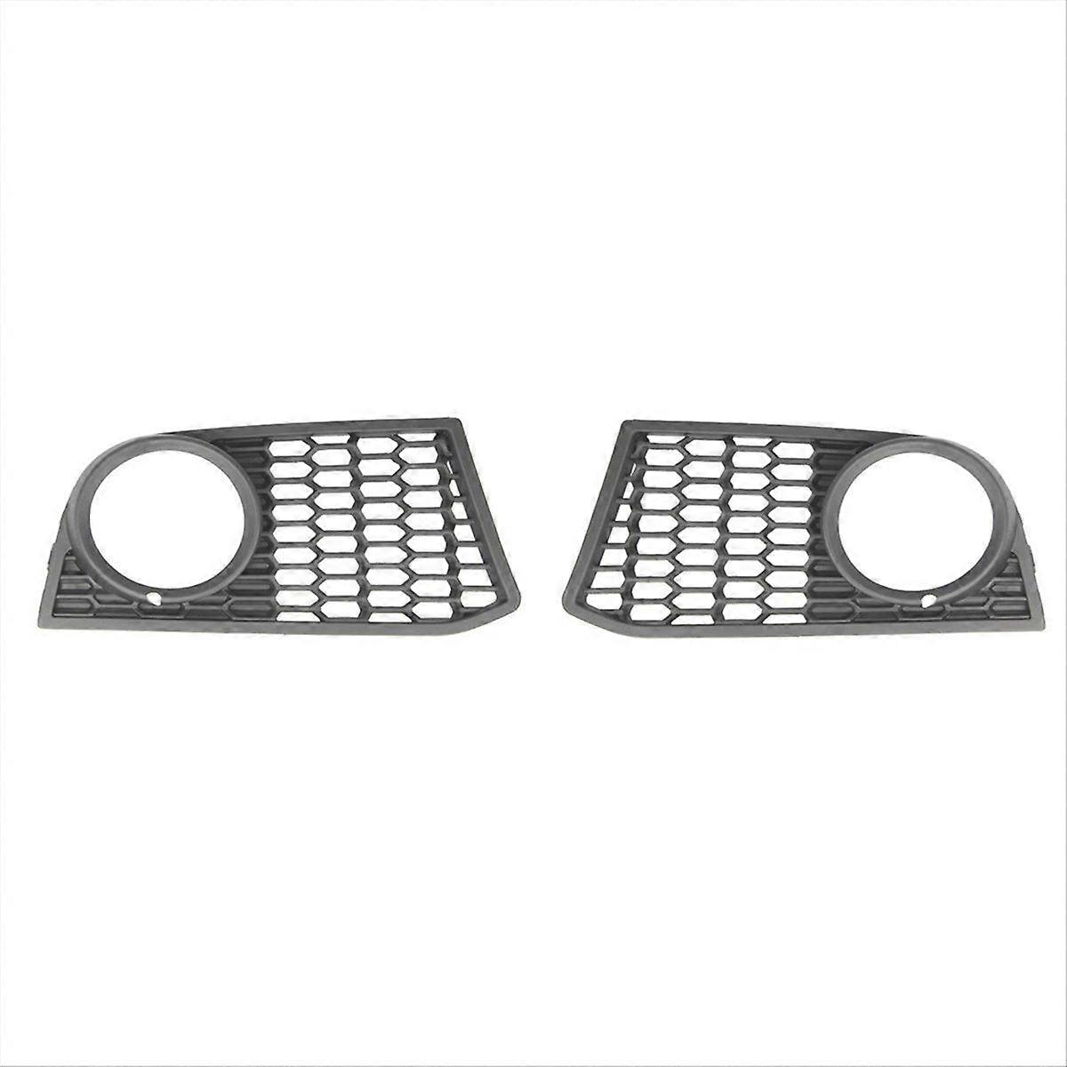 For 5 (F10 / F11) 2010 - 2017 Front Bumper Grill Left & Right Fog Lamp Frame 51117906197 51117906198