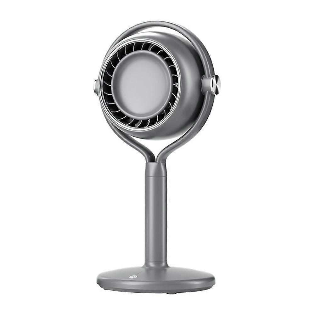 Vertical Fan Multi-Function 2400MAh High-Capacity Lithium Battery High Efficiency Continuous Portable Fan,Gray