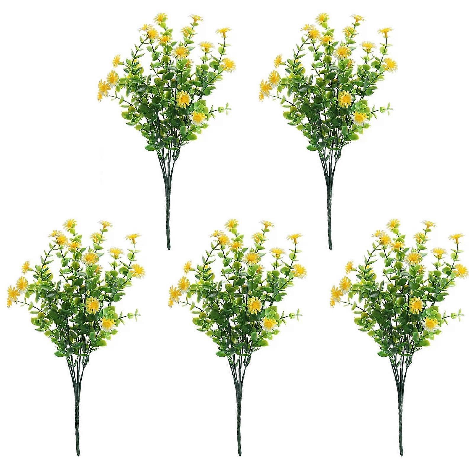 UV-Resistant Artificial Eucalyptus Chrysanthemum Flower Set for Spring and Summer Decor
