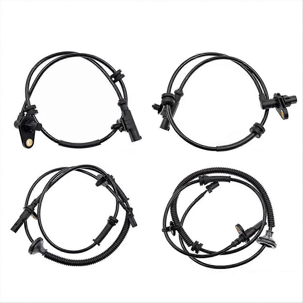 4PCS ABS Wheel Speed Sensor Front Rear Left Right for J69 3X J69-3630020 J69-3630010 J69-3630040 J69