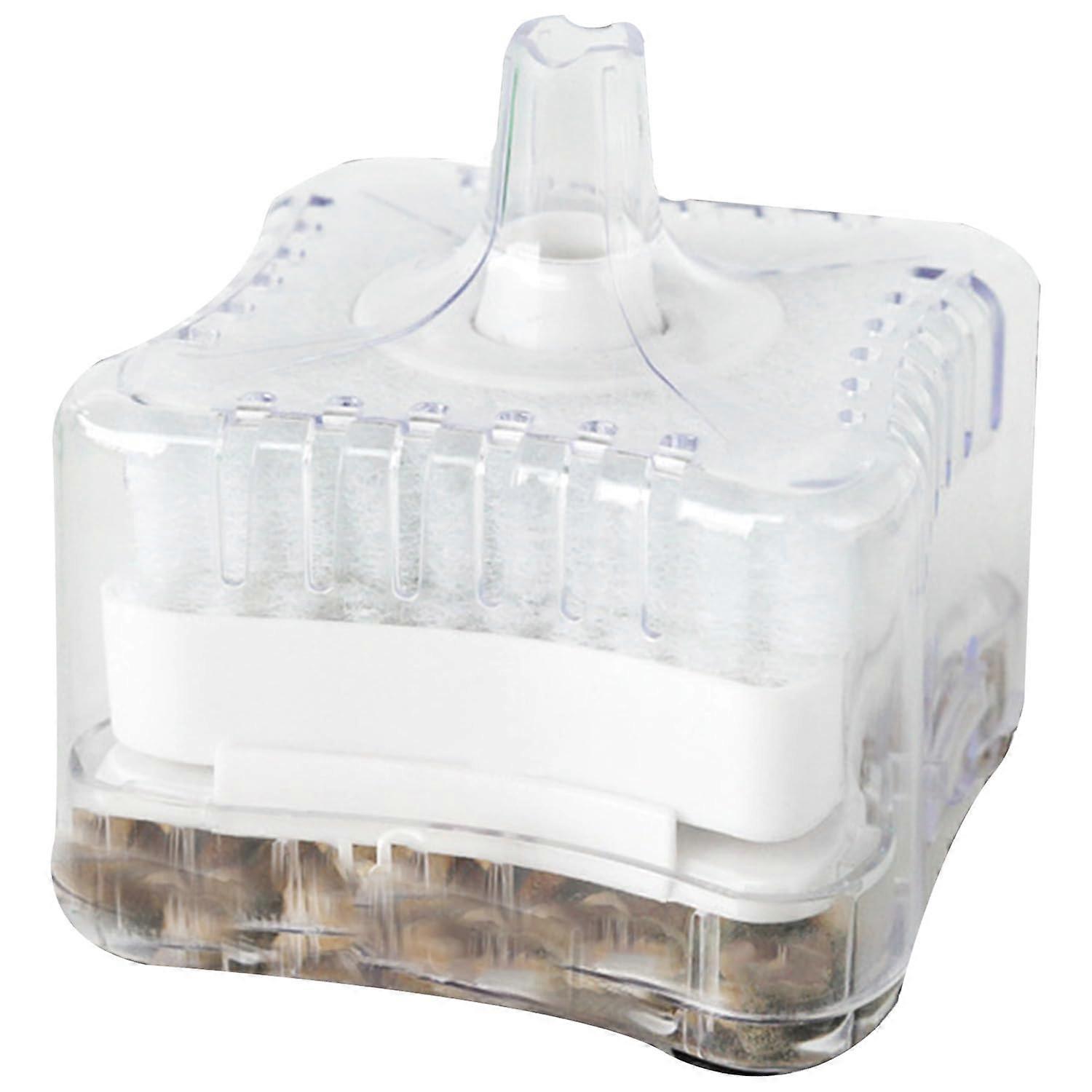 Aquarium Sponge Filter with Activated Carbon Air Stone for Quiet Betta Tanks 1–20 Gallon