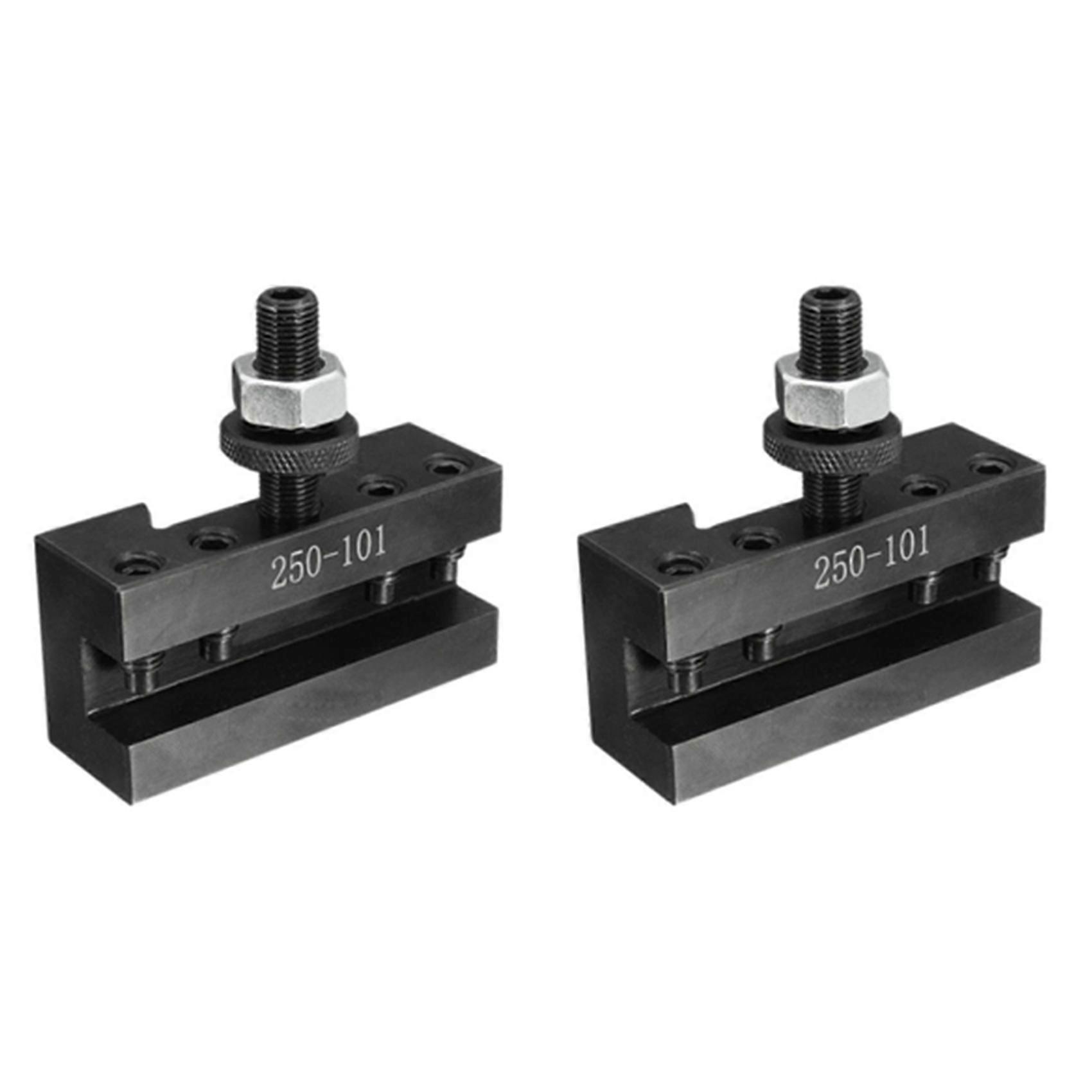 2X 250-101 Turning and Facing Holder Quick Change Tool Post and Tool Holder Only Suitable for Piston Type