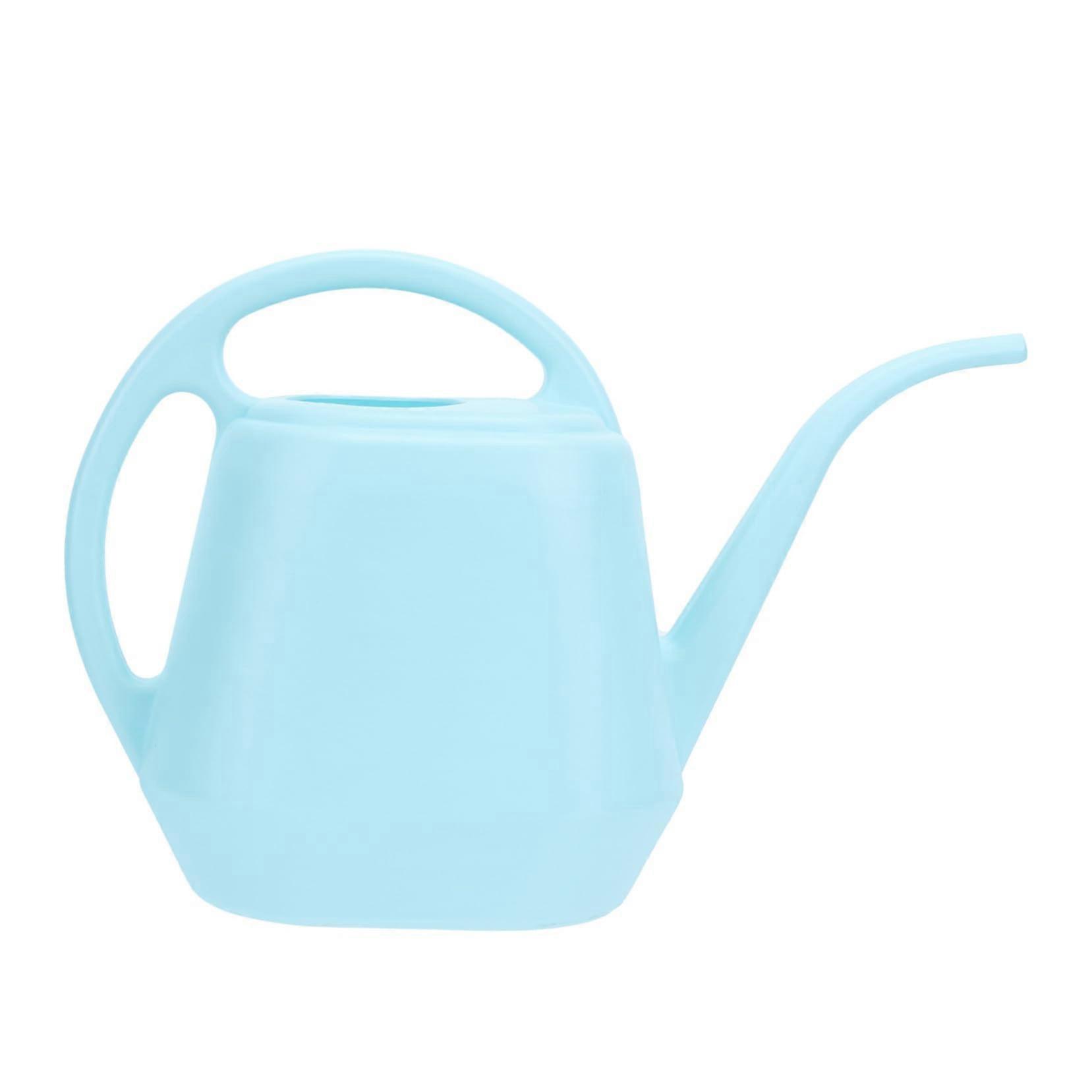 Watering Can with Long Spout for Indoor Outdoor Gardening Large Capacity Ergonomic Sky Blue