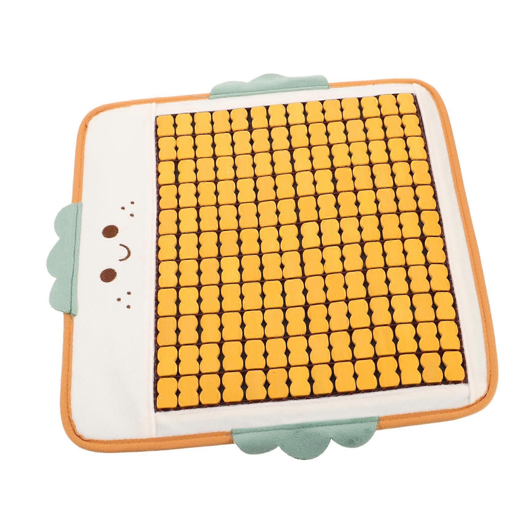 Car Seat Cushion with Cooling Mat Technology, Breathable Ventilated Fabric, NonSlip Base for Summer