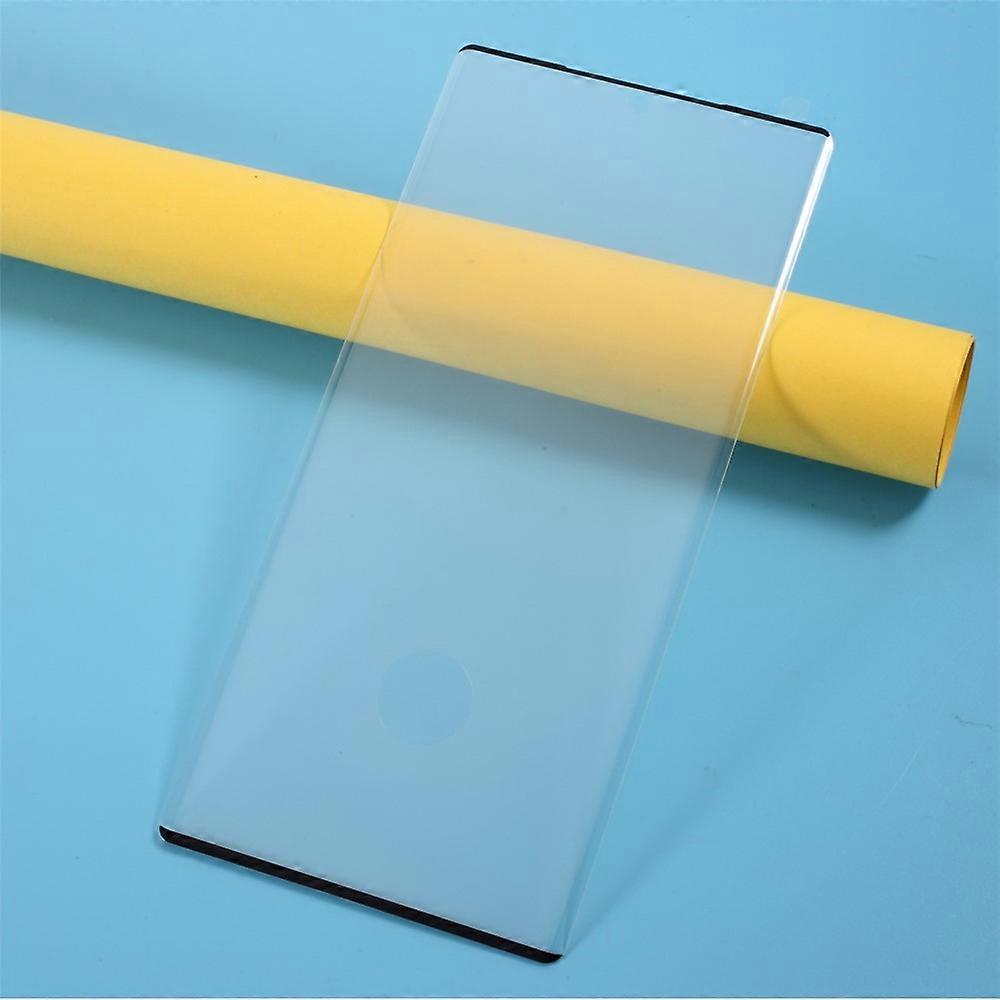 Complete Coverage Full Glue Tempered Glass Screen Protector (Fingerprint Unlock Version) (Edge Glue) Compatible For Samsung Galaxy