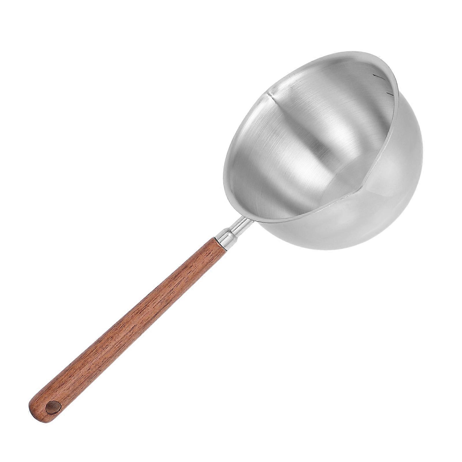 Stainless Steel Soup Ladle with Long Handle for Precise Serving