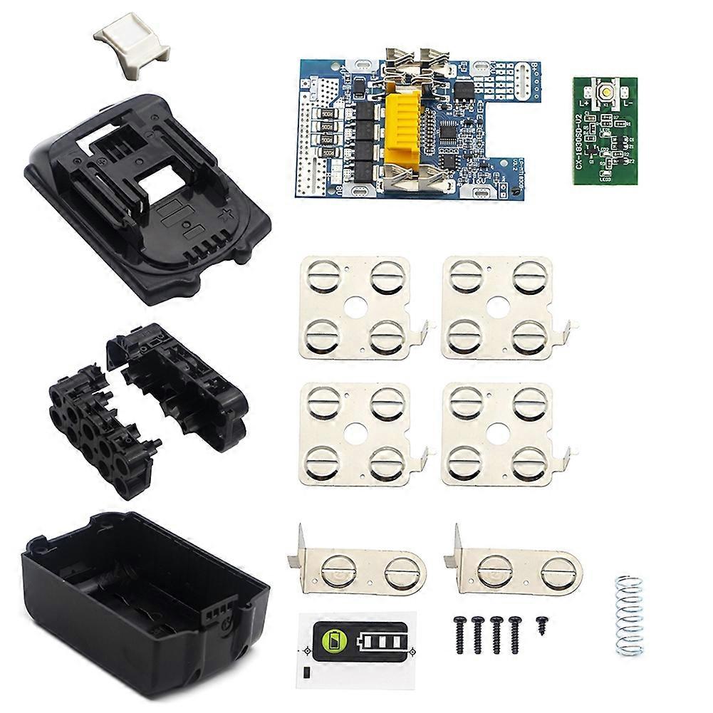 Power Tool Lithium Battery Case Storage Box Protection Circuit Board for Makita 18V Li-Ion Battery BL1830