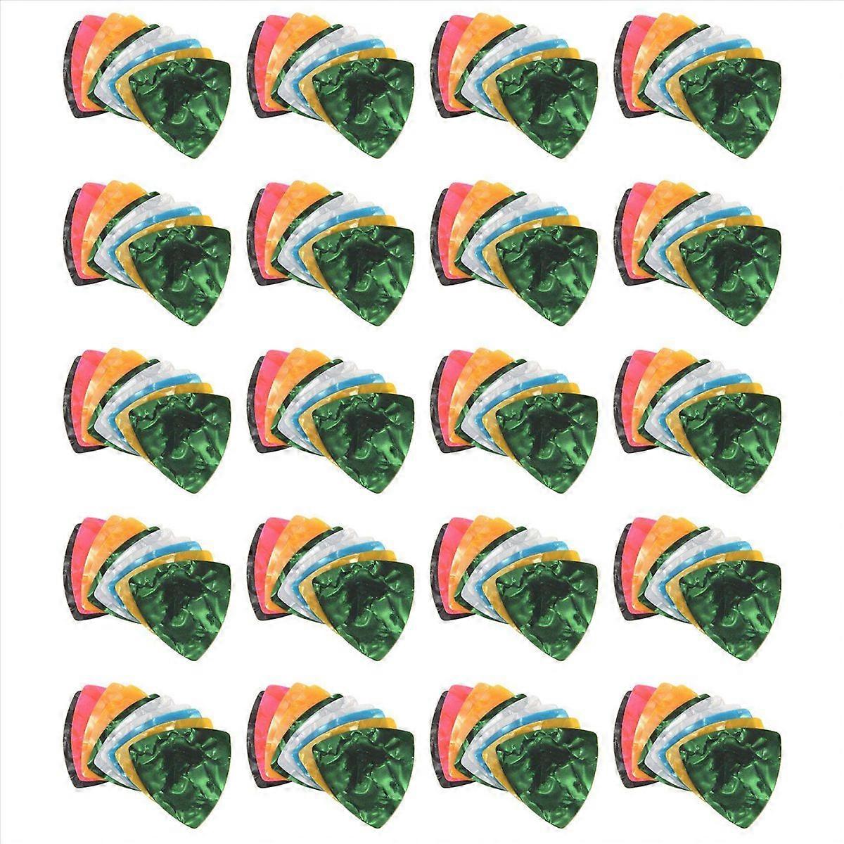 10pcs Acoustic/ Plectrums 0.46mm-Assorted Color