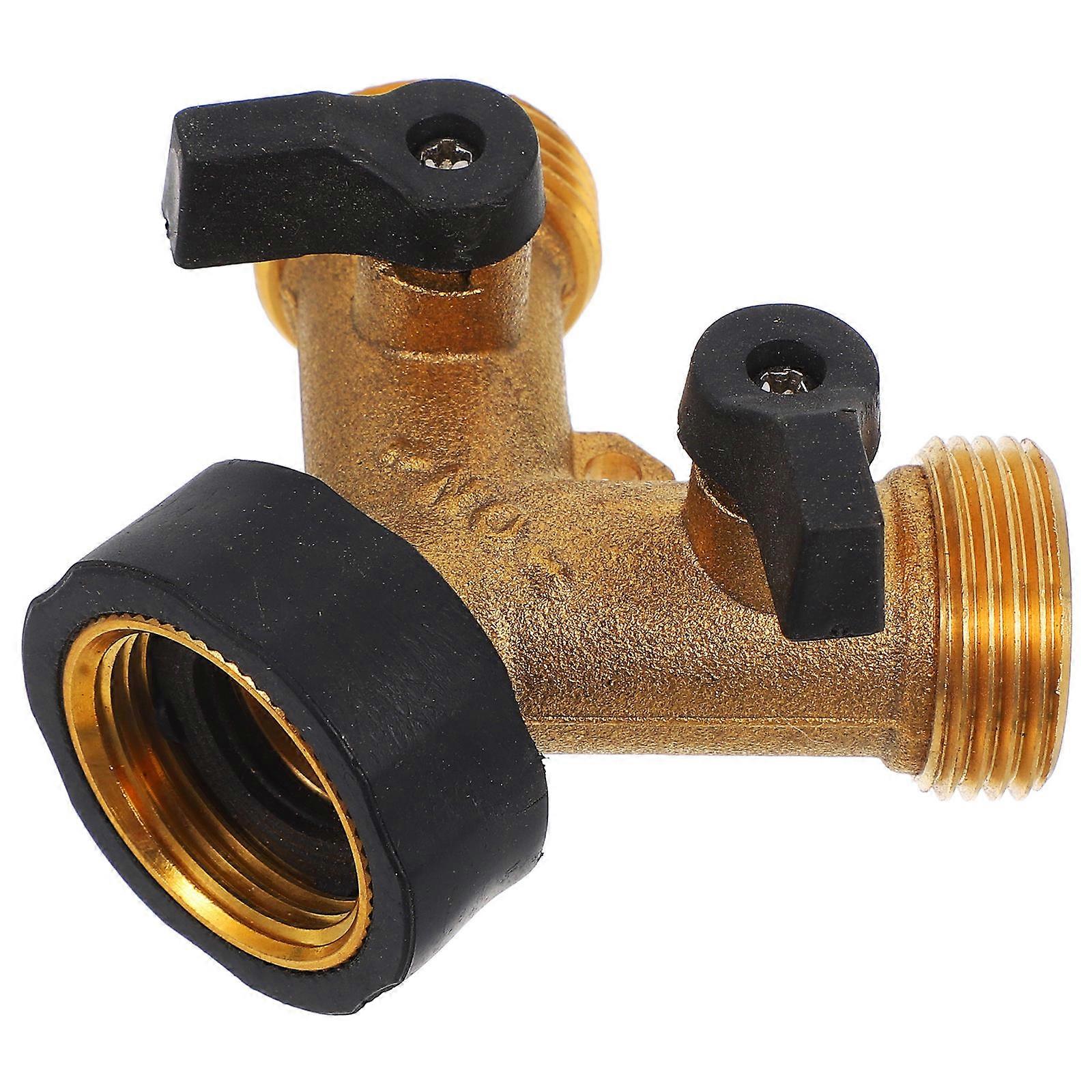 Faucet Hose Splitter Hose Connector for Kitchen Use 2 Way