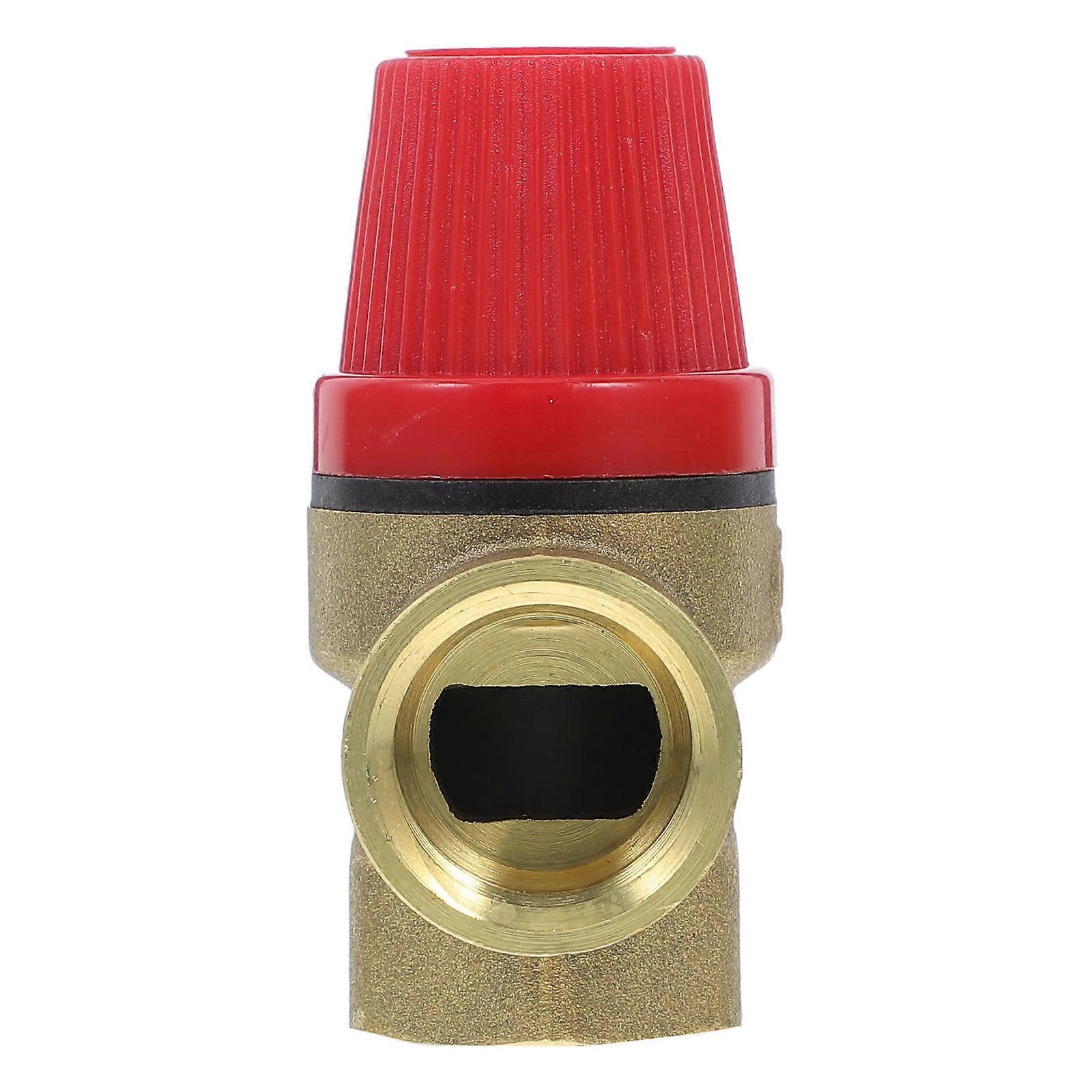 Inner Thread Safety Valve Brass Valve for Home Use 1 Piece