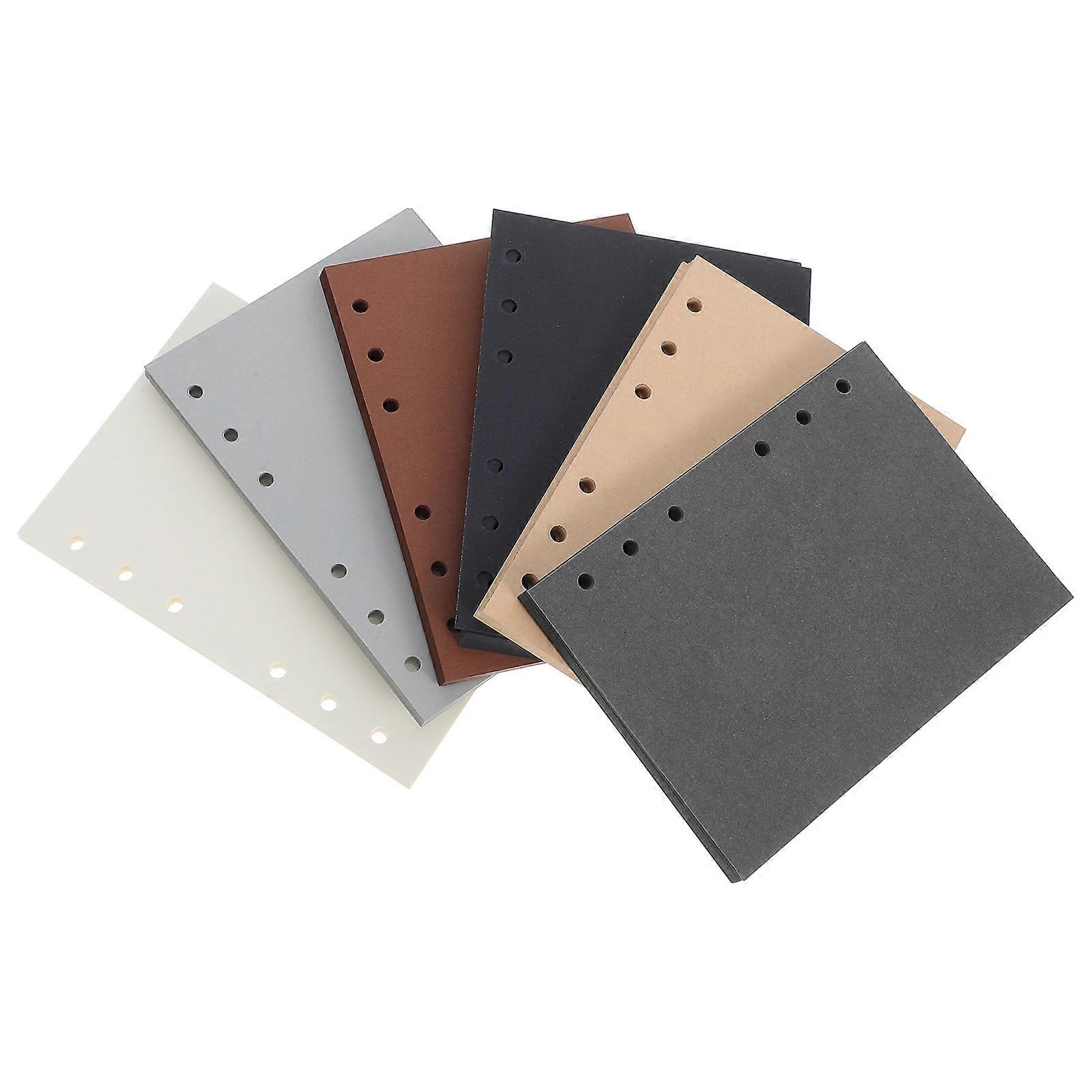 Refill Paper for Binder 300 Sheets of Blank Assorted Color Pages