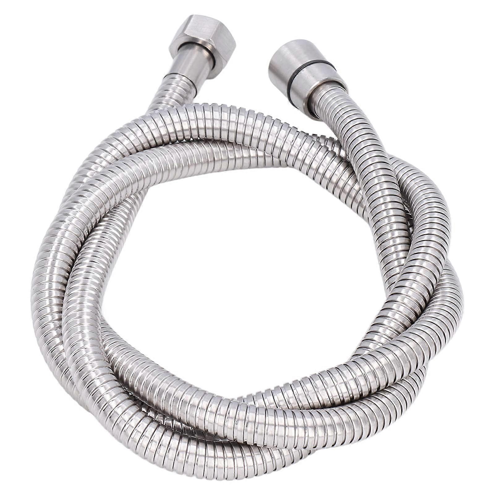 Stainless Steel Shower Hose 1.5m Flexible RustResistant ExplosionProof Universal G1/2 Fit