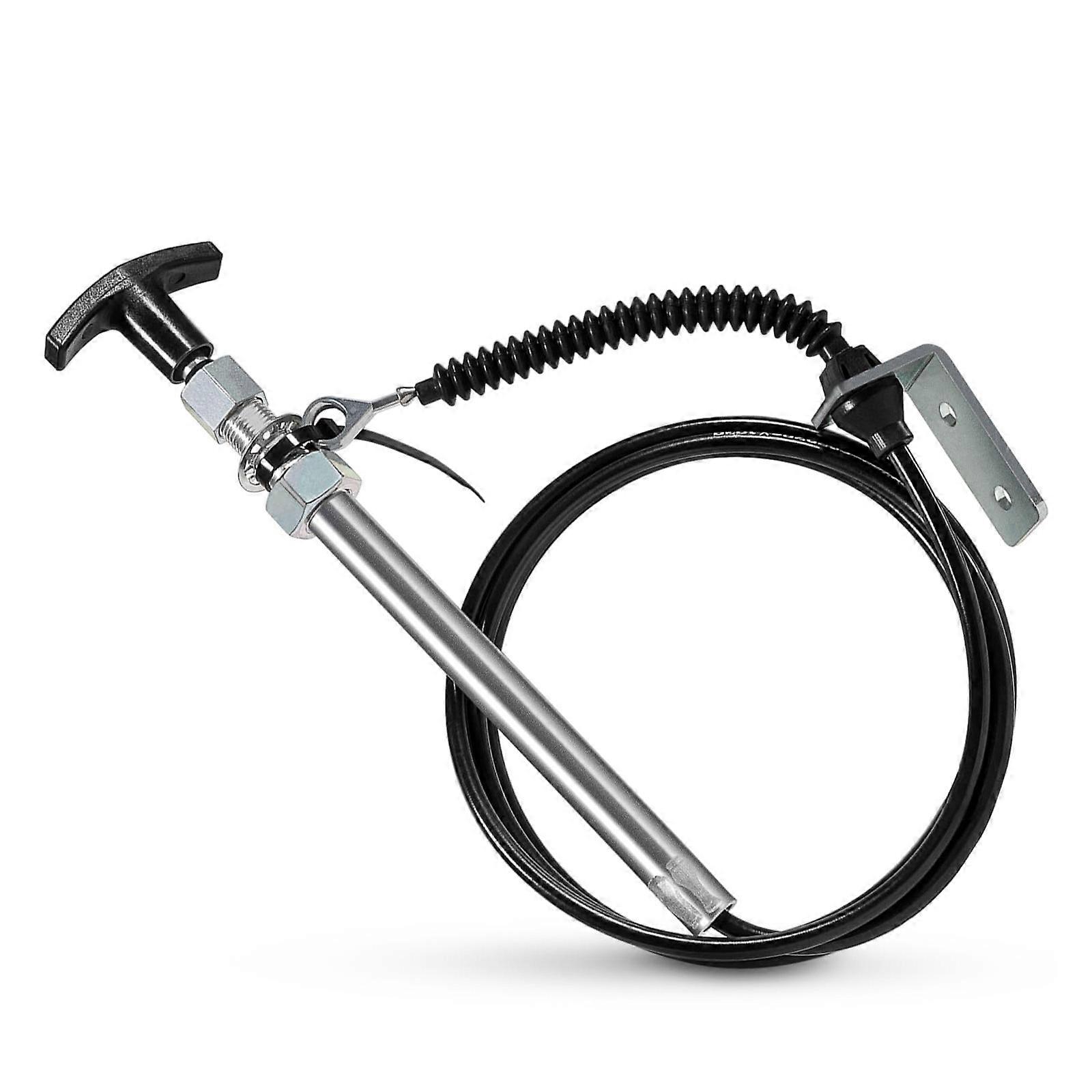 Adjustable Snow Blower Nozzle Cable Spout Control Cable with Secure Locking Mechanism for 44'' 47'' 54'' Snow Thrower Multicolor