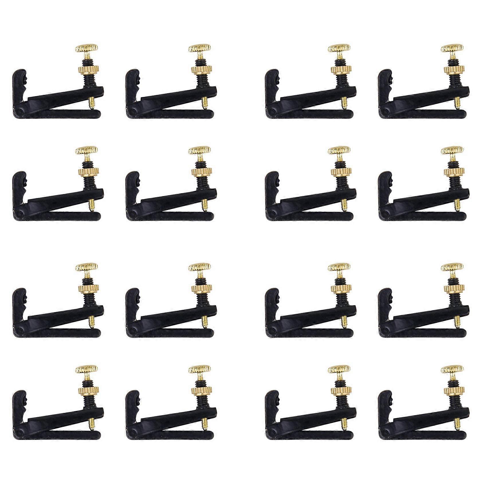 16 Piece 3/ 4-4/ 4 Violin Fine Tuner String Plate