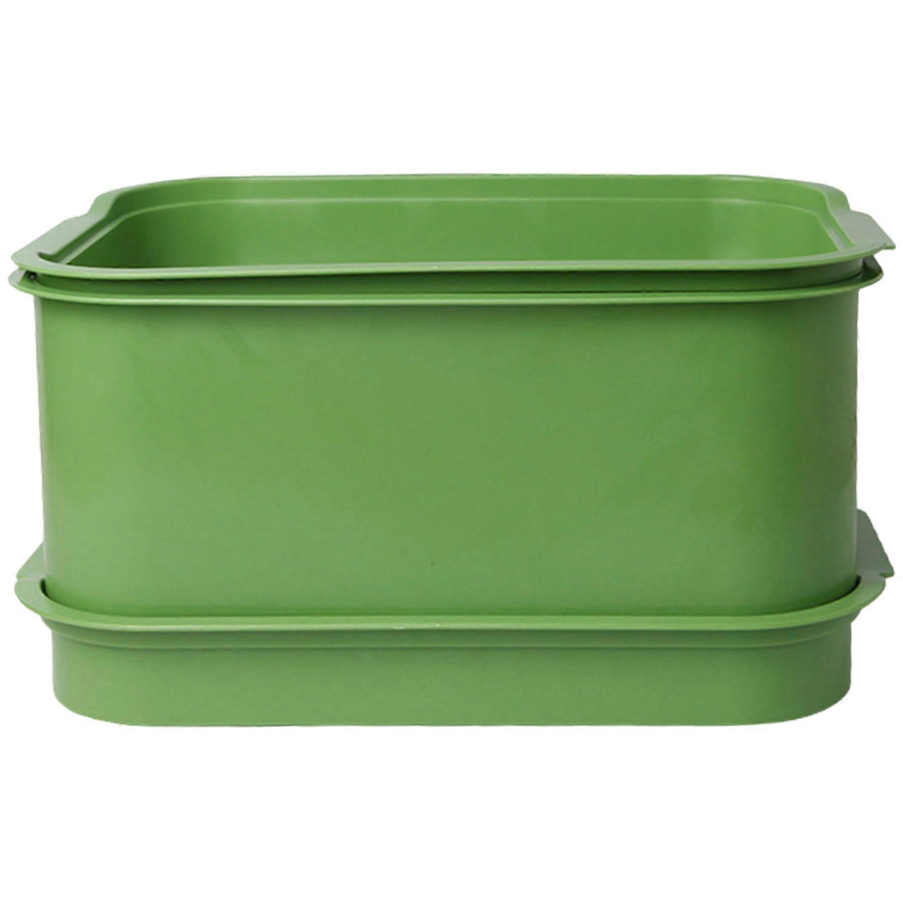 Microgreen Growing Trays BPA  Stackable Soil Sprouting Trays for Kitchen Seed Planting