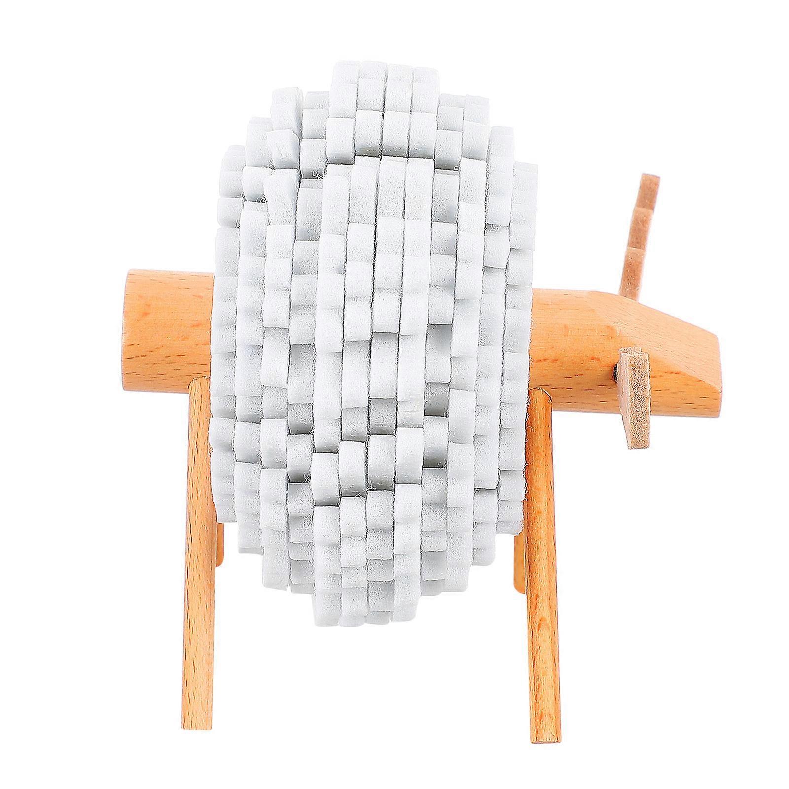 Snowflake Cup Mat Felt Coaster for Table 1Set Sheep Shaped Decoration