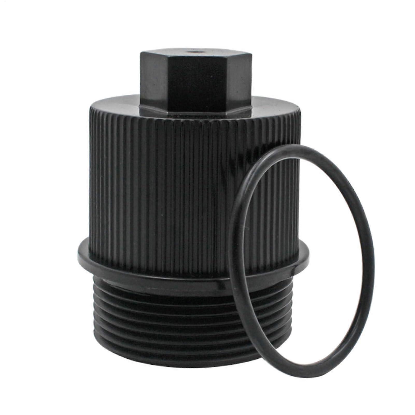 LeakProof Pool Pump Drain Plug with ORing Seal, Durable Replacement for Spa and Skimmer Tanks