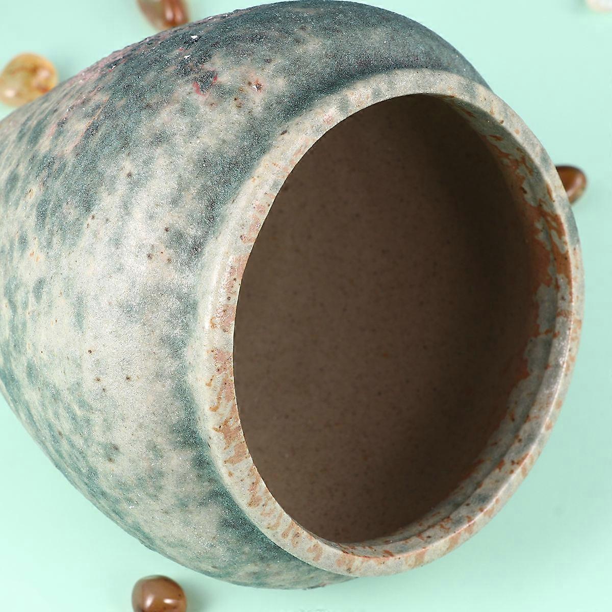 Succulent Raising Pot Ceramic for Plant Potted Holder Assorted