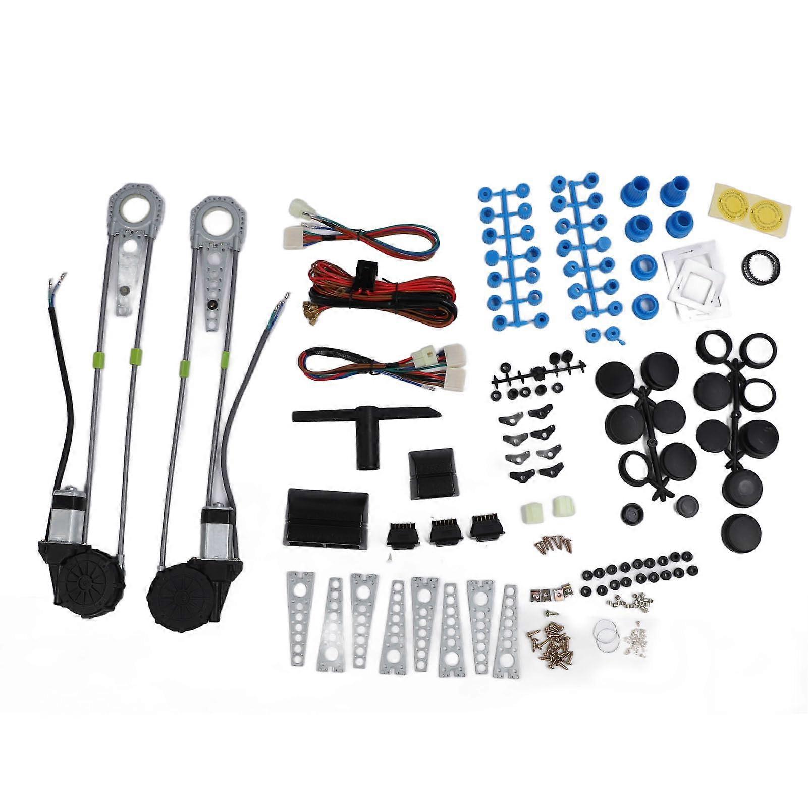 Power Window Conversion Kit with OneTouch Control, Universal Electric Roll Up for Car Truck SUV