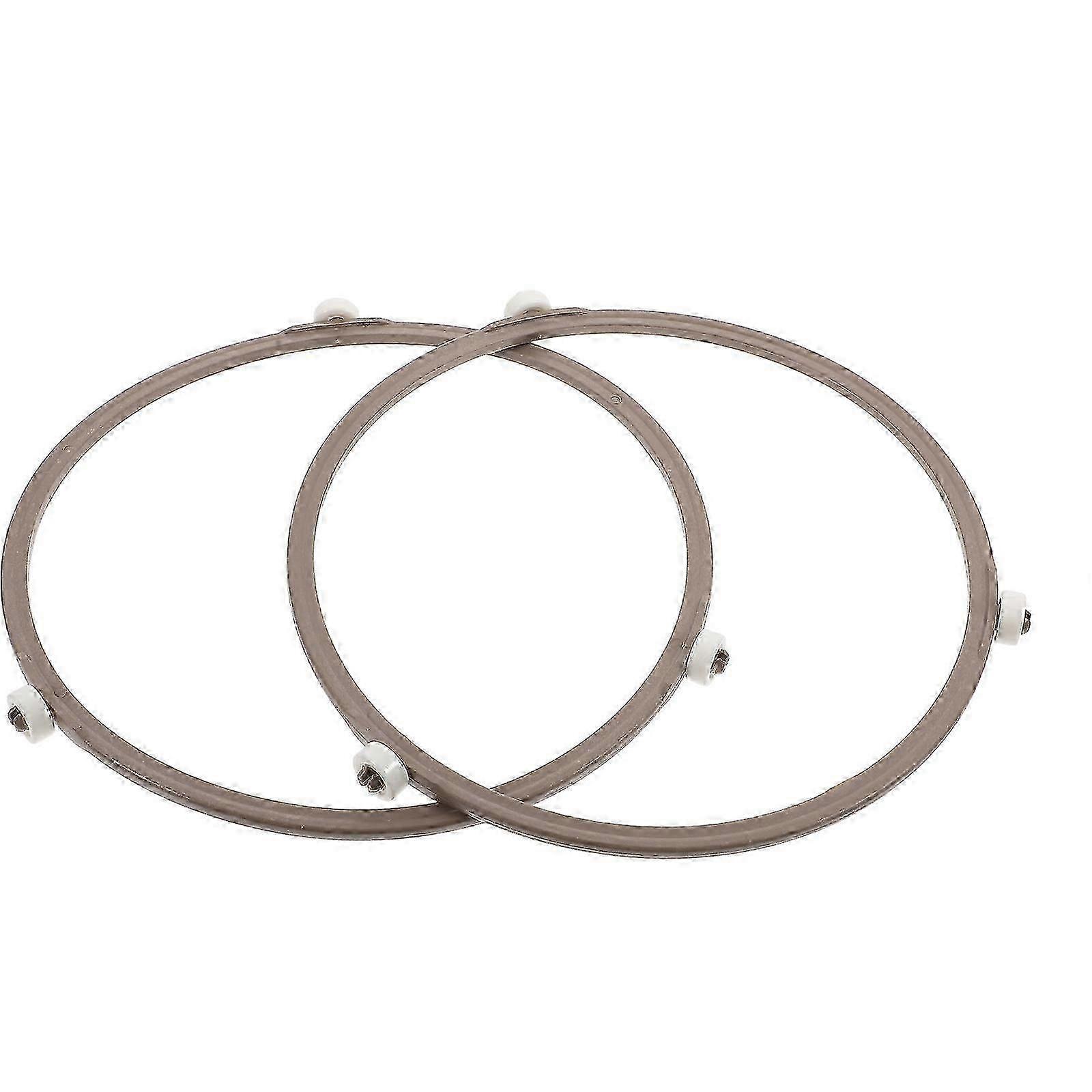 Turntable rings and rotation support for Panasonic microwave, 2-pack set