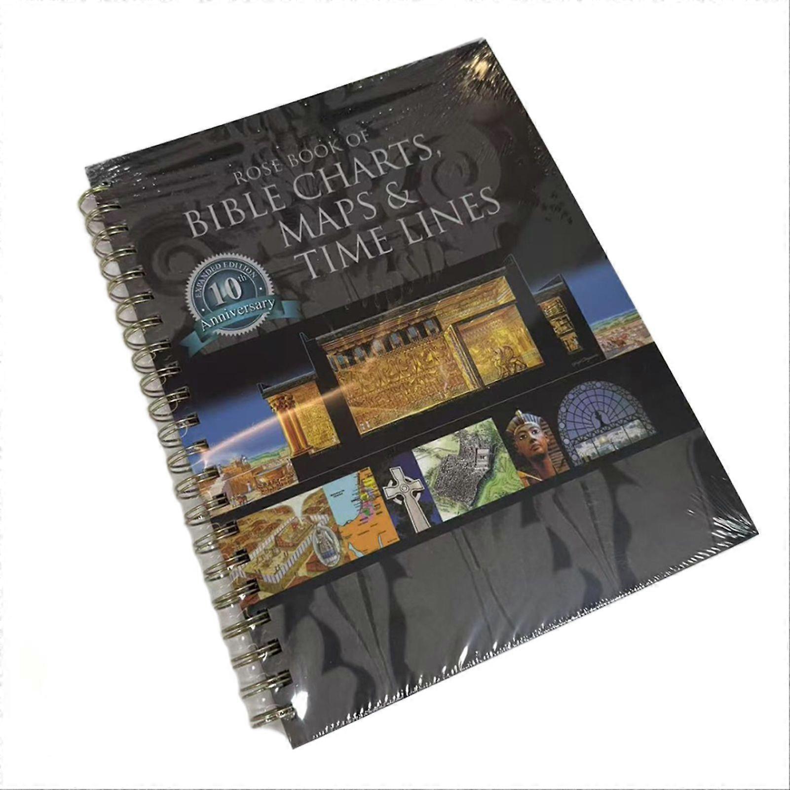 Rose Book of Bible Charts, Maps & Timelines - Full-Color Illustration Spirals for Bible Study