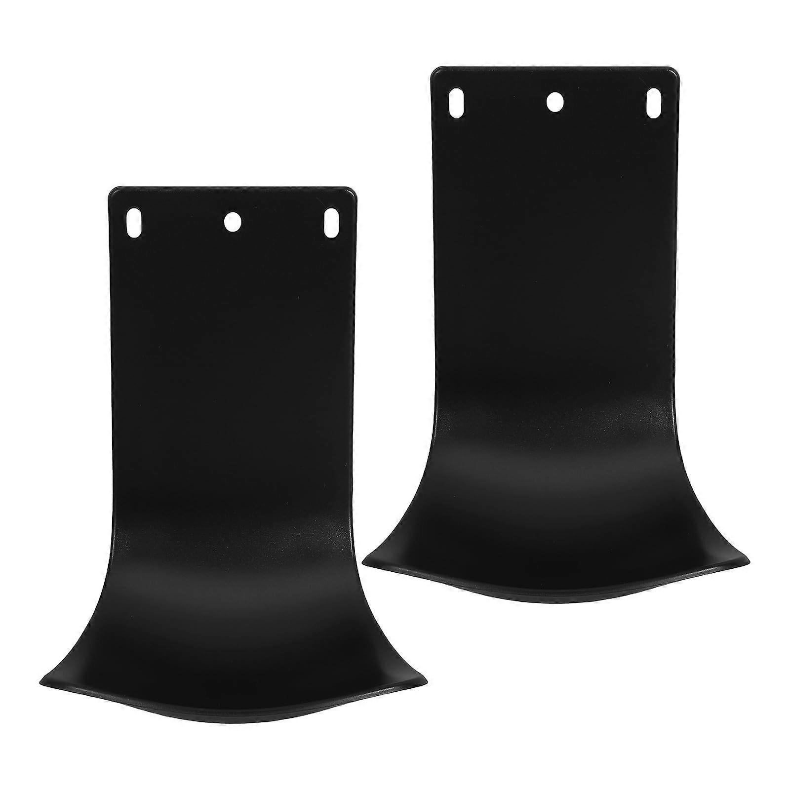 2Pcs Black Automatic Soap Dispenser Drip Tray for Bathroom and Kitchen, ABS Plastic Catch Tray