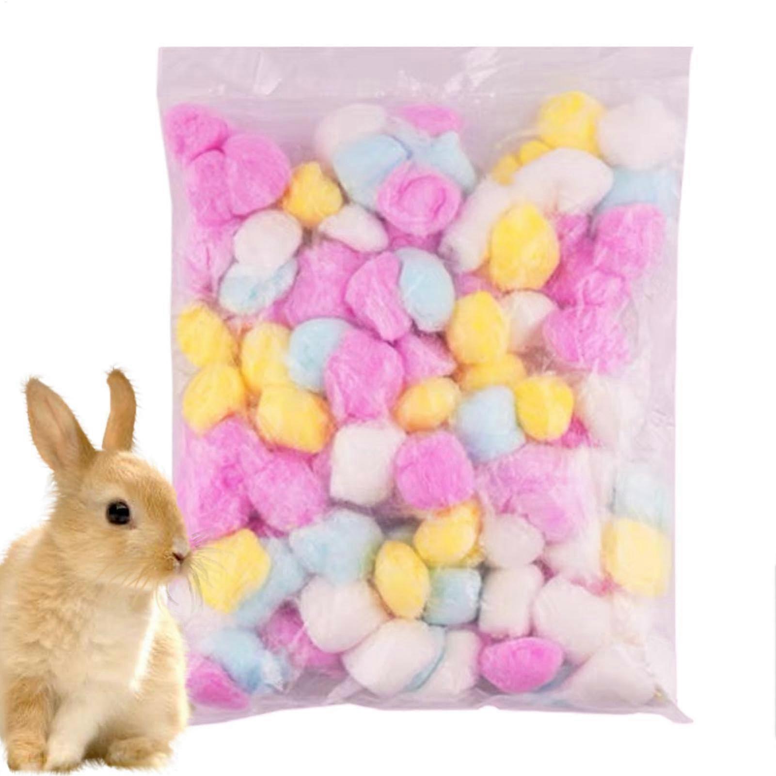 Hamster Bedding Soft Warm Cotton Nesting Material for Small Pets Winter Heat Preservation