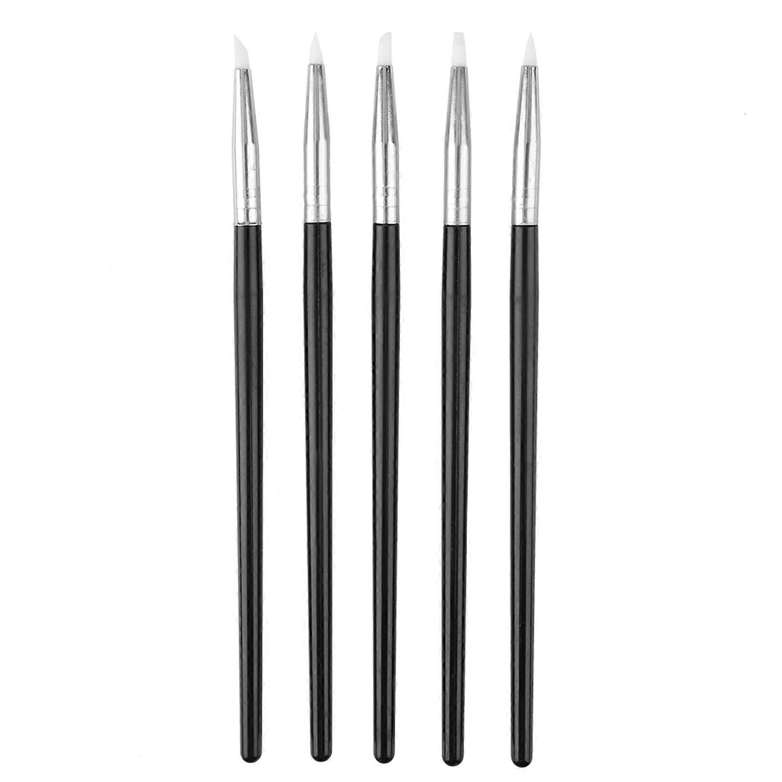 5 Pcs Silicone Pottery Clay Sculpting Tools Set