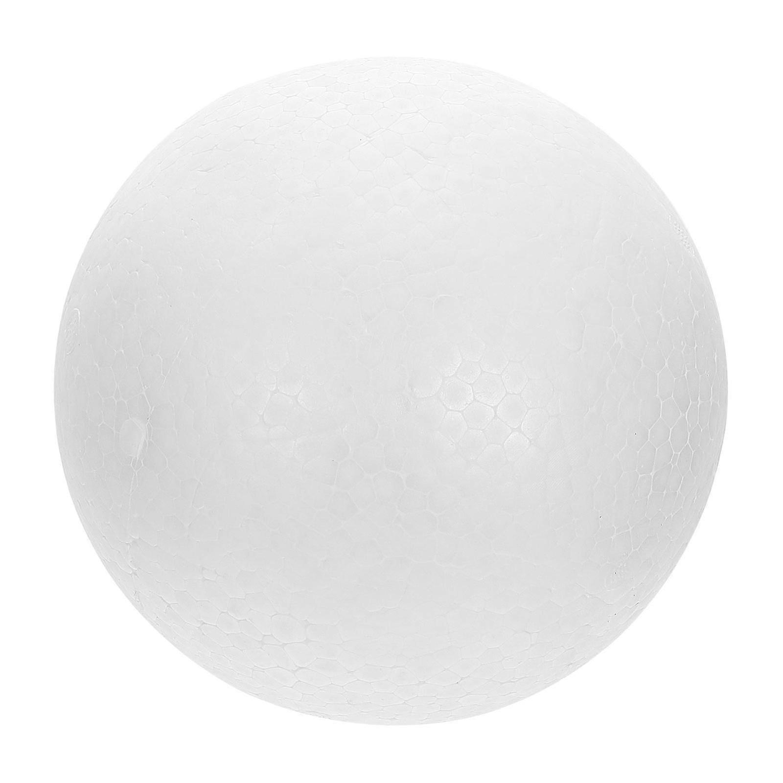 White Foams Cake Model for Cake Decorating Hemisphere Shape 2Pcs