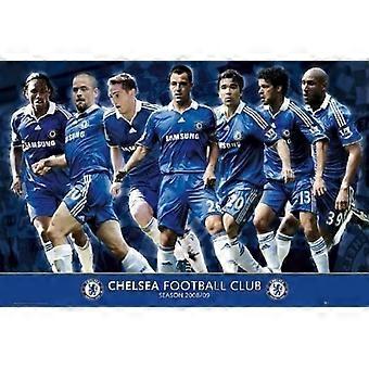 Puzzle antistress P0555 dei giocatori del Chelsea FC 2008-09