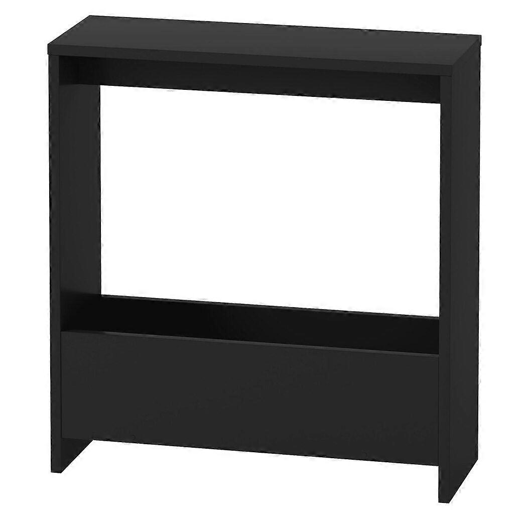 Levede Narrow Side Table Slim End Table Sofa Accent Table Magazine Storage Shelf