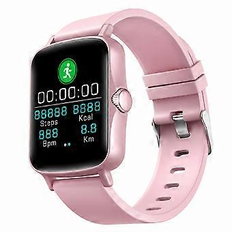 PTONE Stylish Sports Fitness Square Smart Watch Waterproof Bluetooth-compatible Heart Rate Sleep Hea