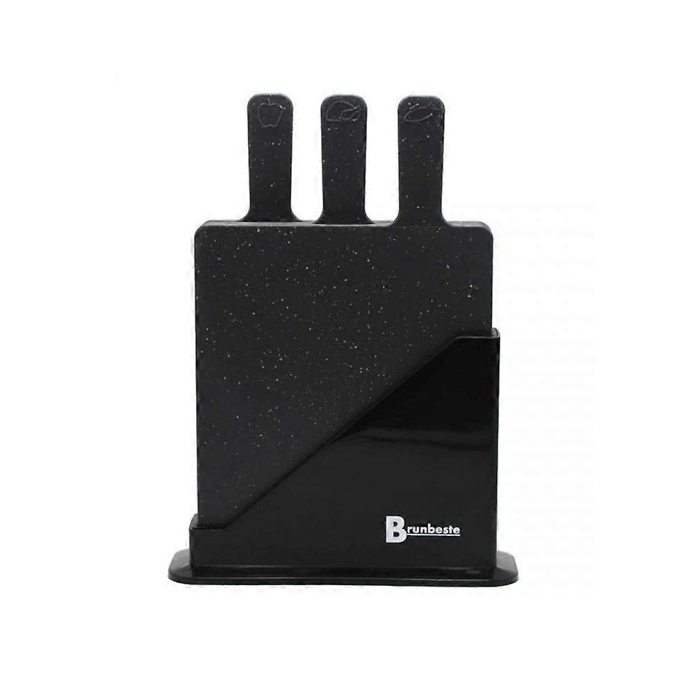  Brunbeste set of 4 kitchen boards in a stand 66106