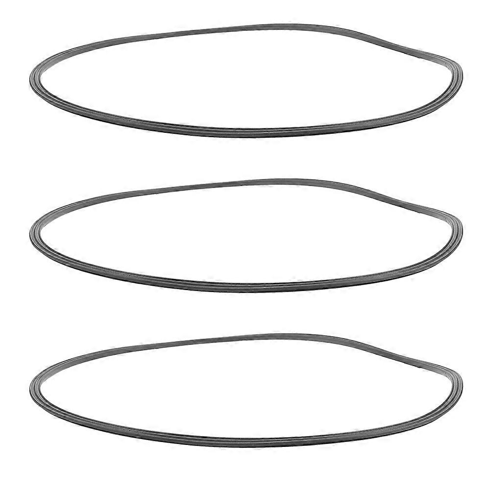 Bottom Rubber Bar Stool Base Rings for Noise Reduction 3Pcs Protector Set
