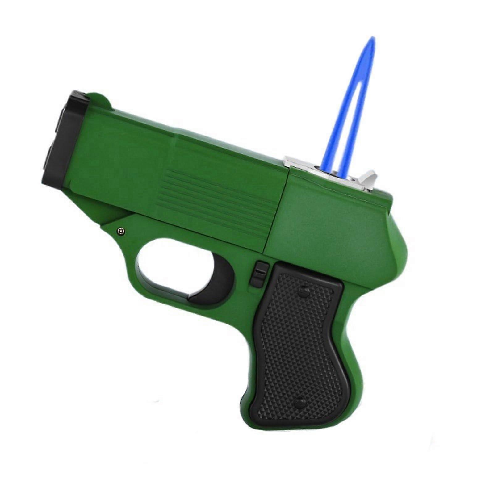 2 in 1 Cigarette Case Lighter with Windproof Torch Flame, Refillable Butane, Compact Design