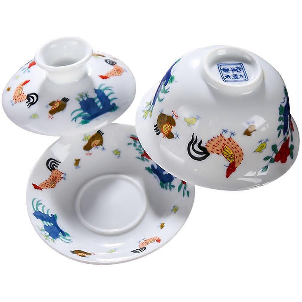 Fancy Tea Cups Ceramic Teacup Gift Giving Round Shape Portable 1Pcs