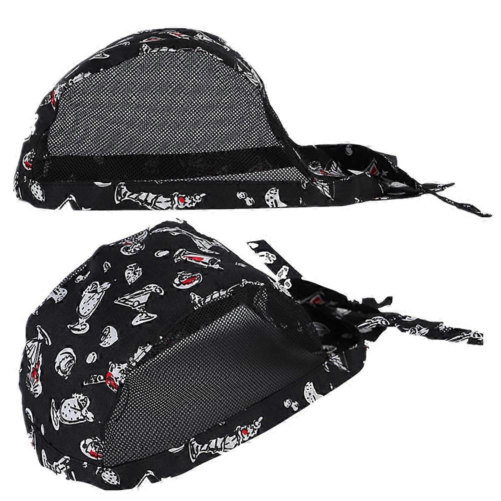 Restaurant Cap Creative Working Chef Hat Comfortable Cooking Hat 1Pcs Black