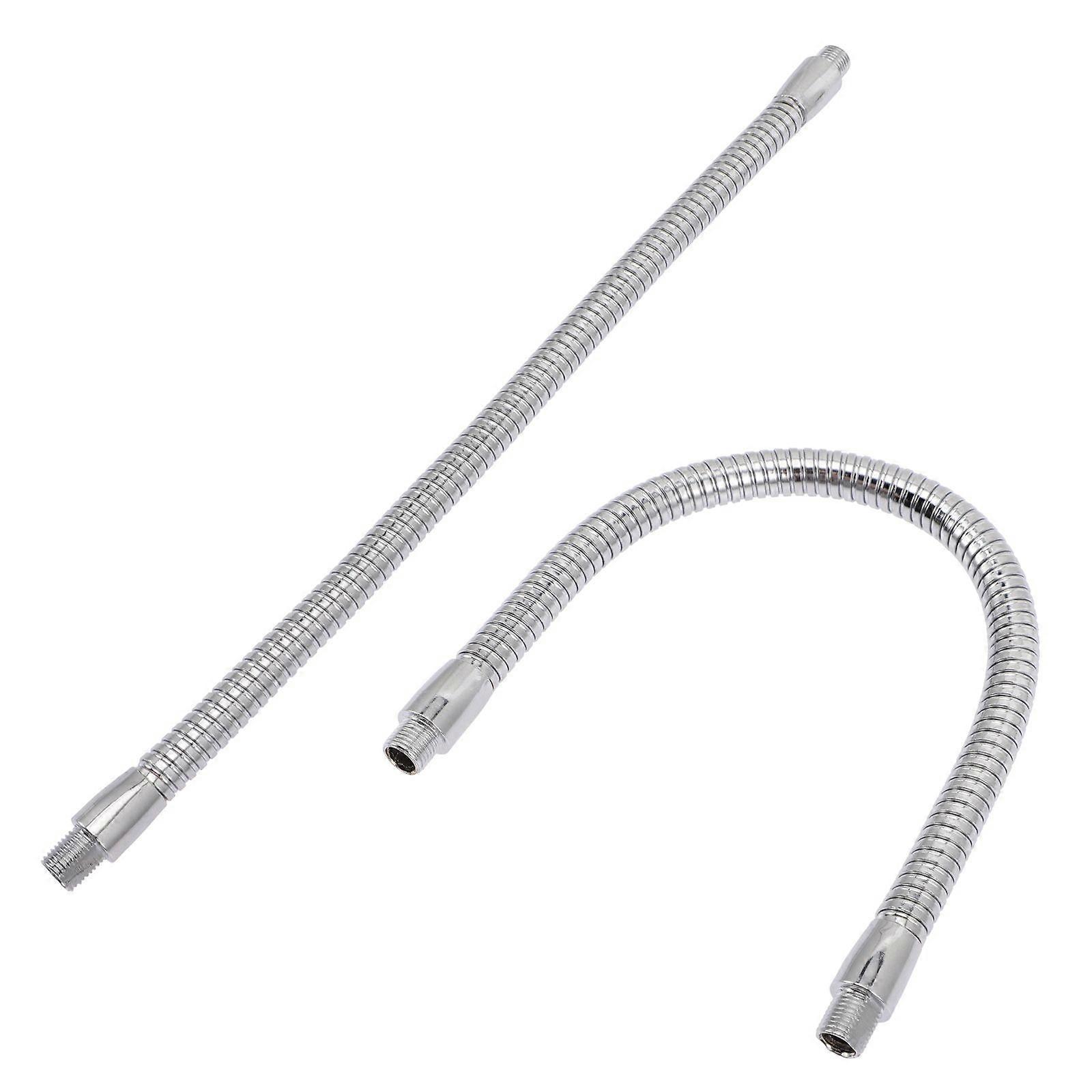 2pcs Flex Arm Replacement Iron Gooseneck Stand Thread Flexible Light Pole