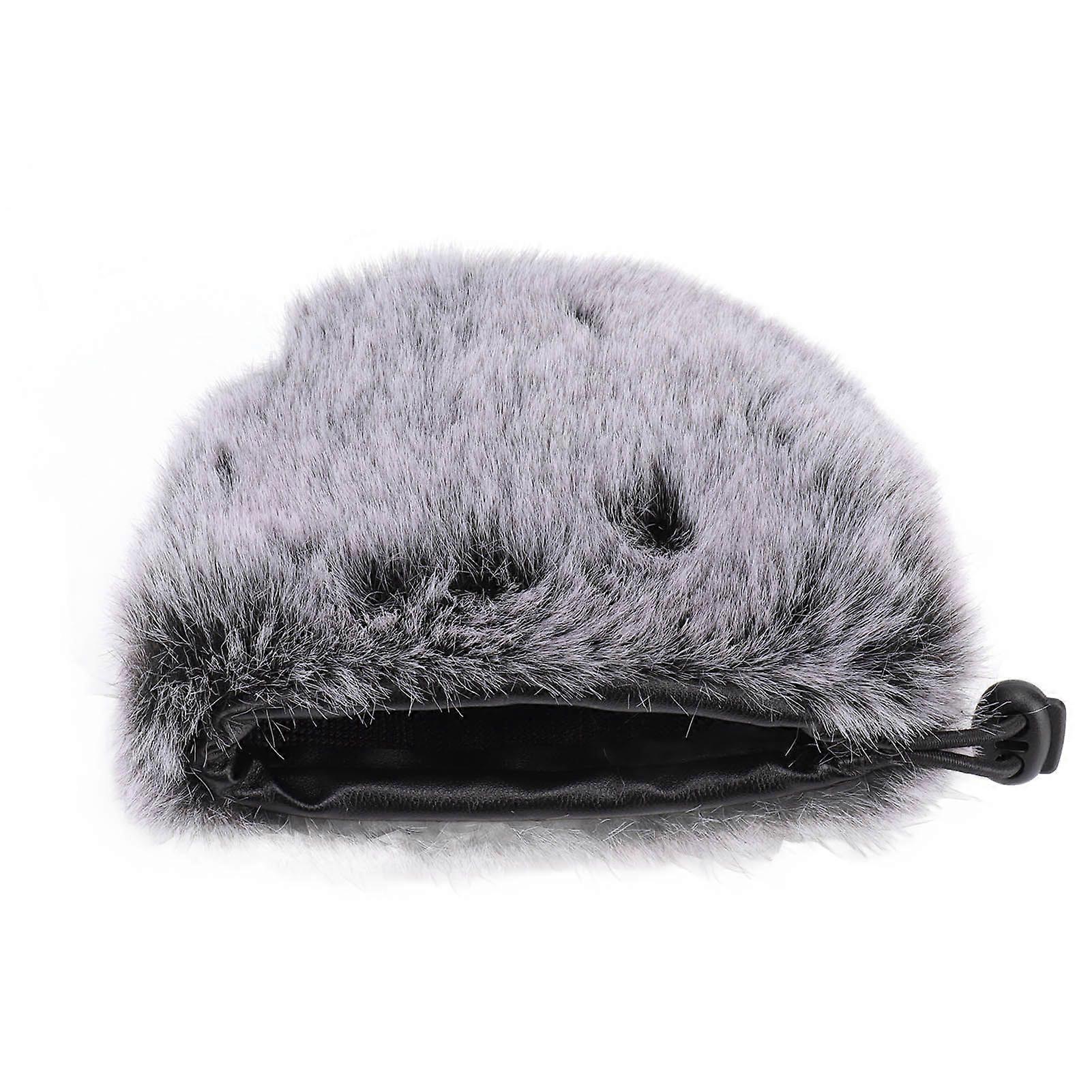 Microphone Furry Windscreen Muff Condenser Microphone Windshield Windproof Cover