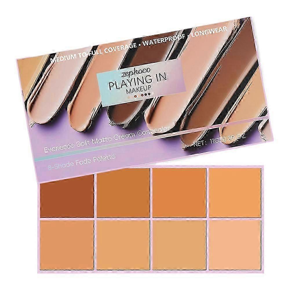 Zephoco Medium Color Soft Mist Gradient Concealer Natural Lightweight Clear Makeup