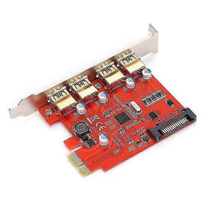 4-port adapter card (Support interface: PCI-E 1X 4X 8X 16X )-TIP