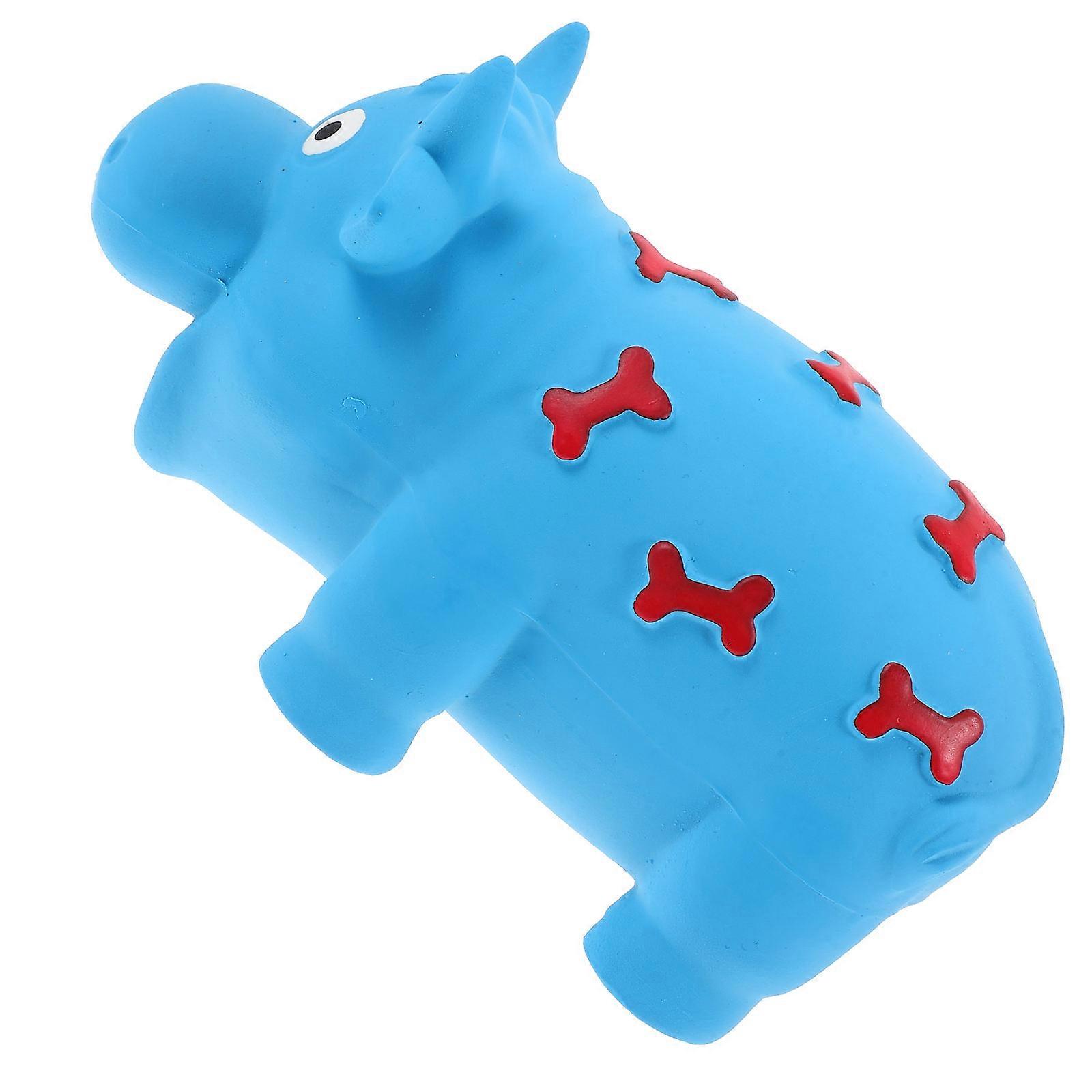 Interactive Chew Toy Dog Plaything Cattle Shape for Training 5Pcs