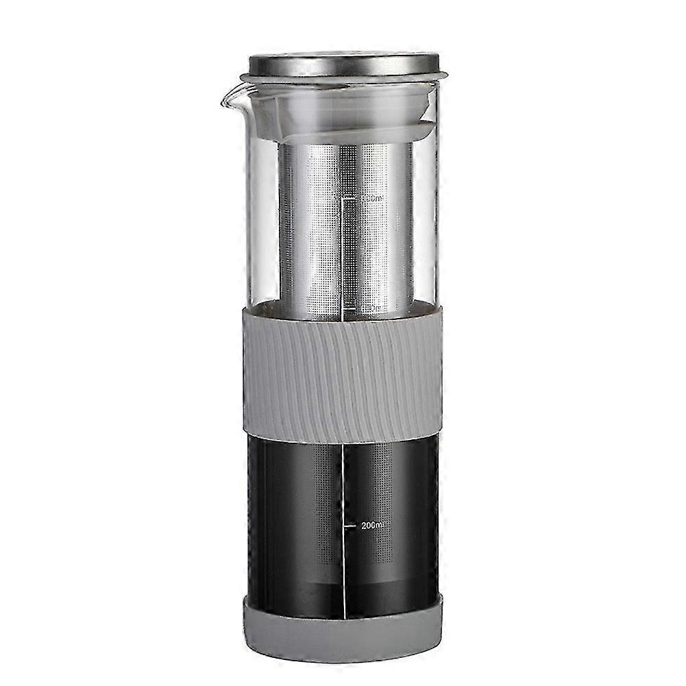Cold Brew Coffee Maker & Tea Infuser - 800ml Glass Carafe Pitcher